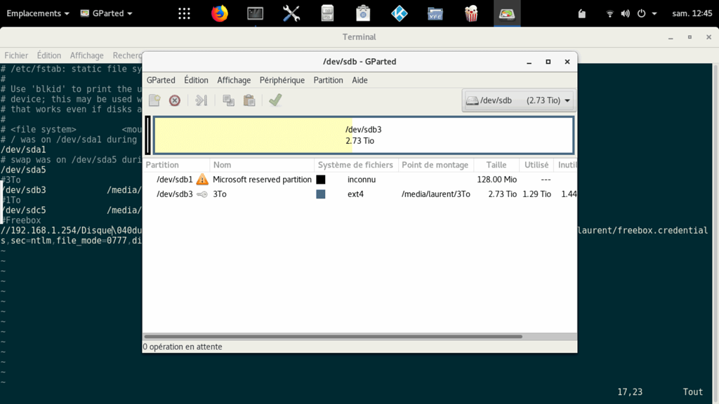 Possible de supprimer les partitions étendues sans tout casser