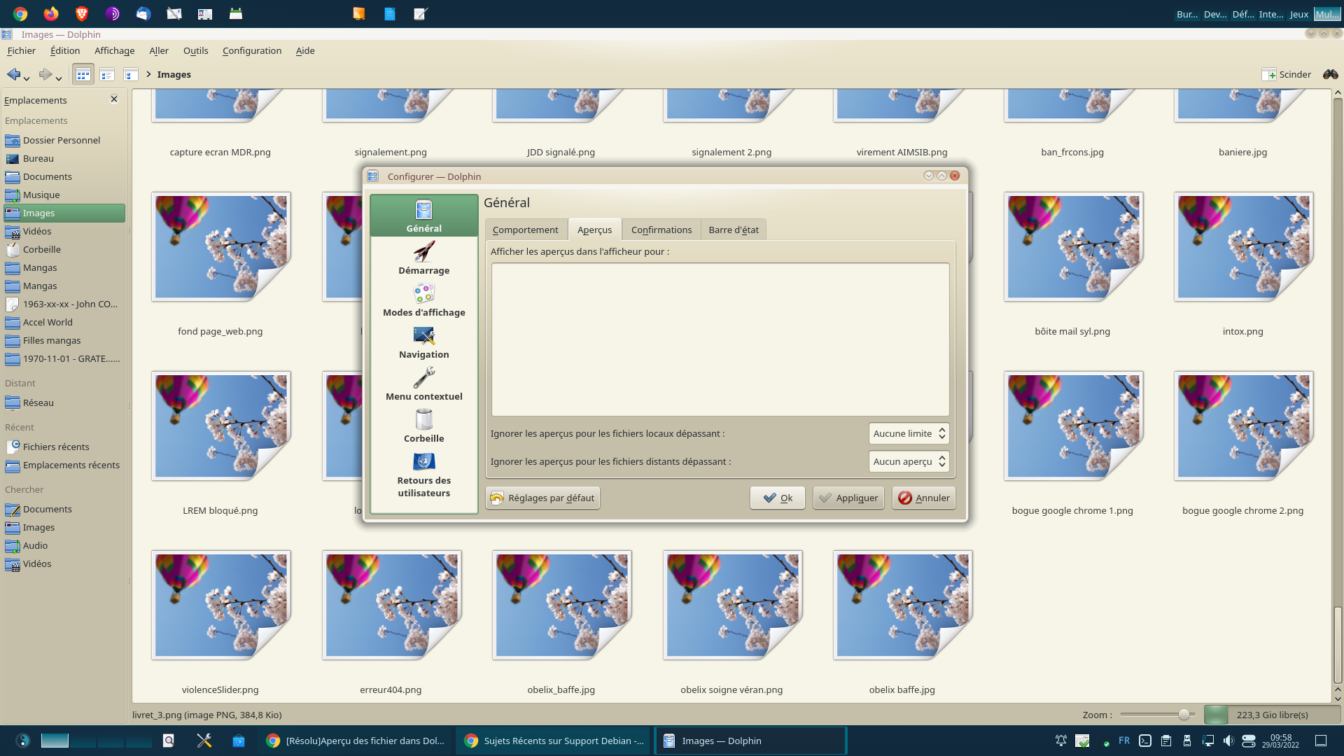 screenshot apercu