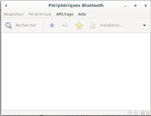 fenetre bleutooth