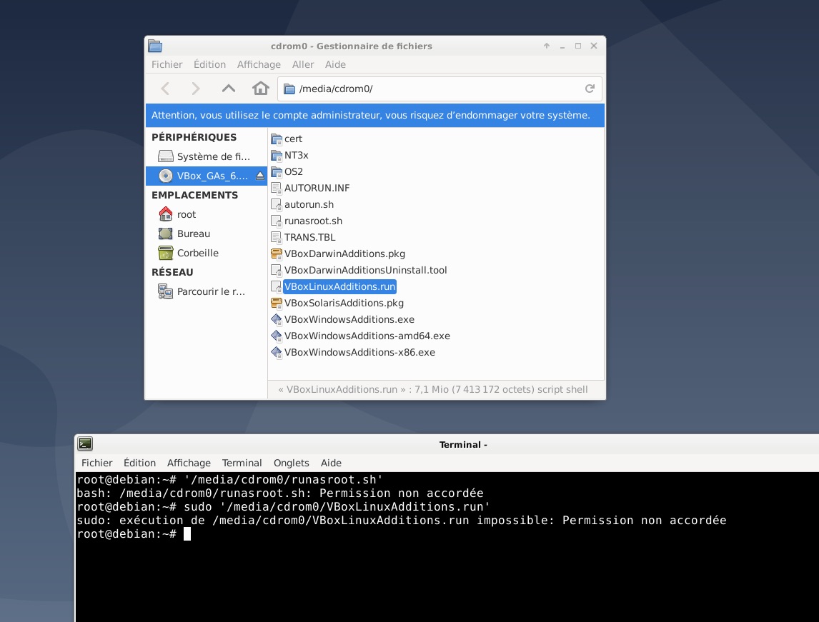 VB_Root_Erreur